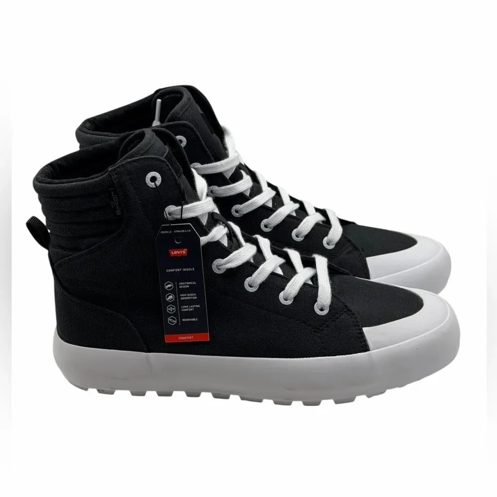 Levi’s Olivia II Women’s High Top Canvas Sneakers Size 10